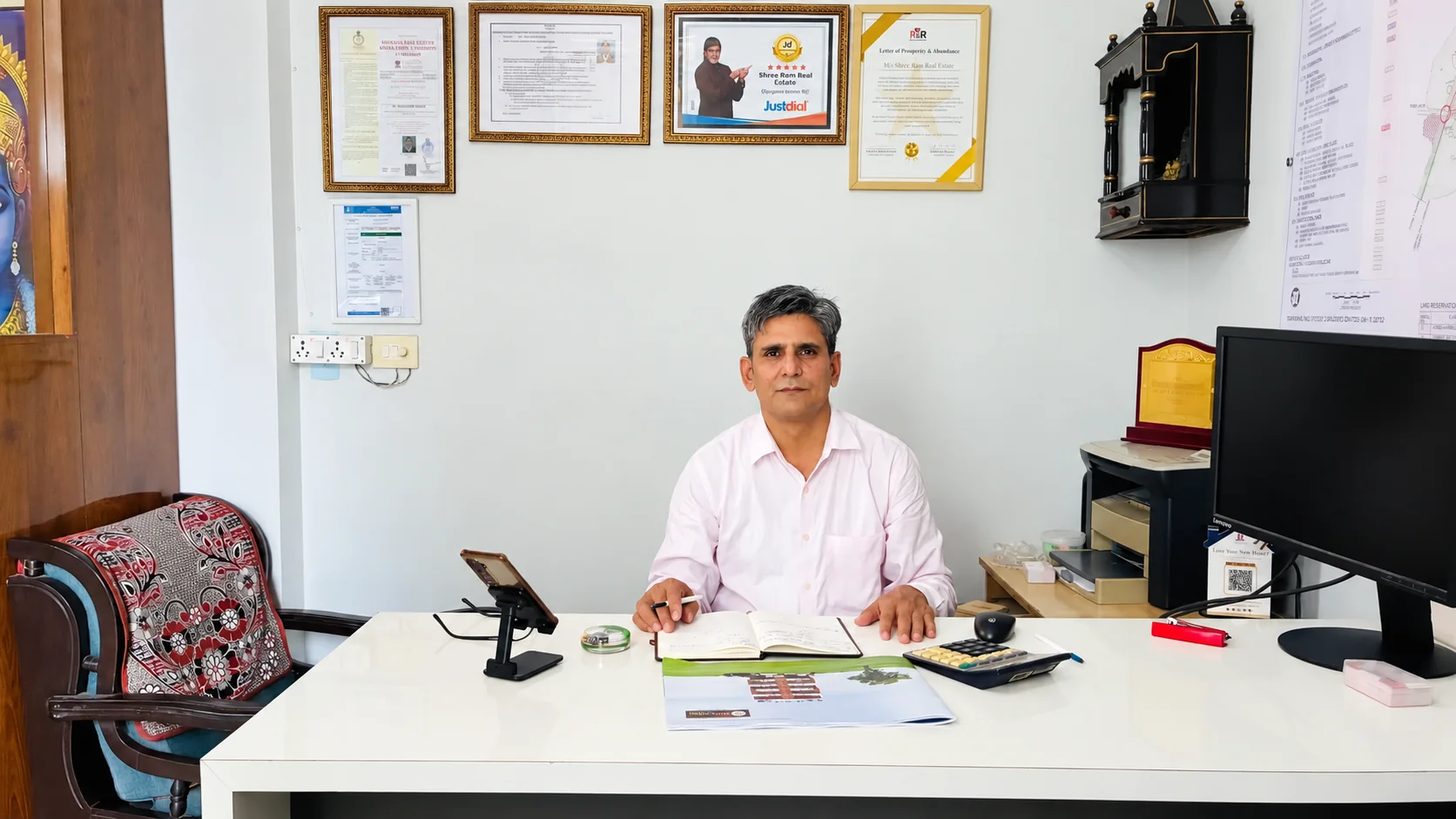 Mr. Mahender Singh - Shree Ram Real Estate Main Office